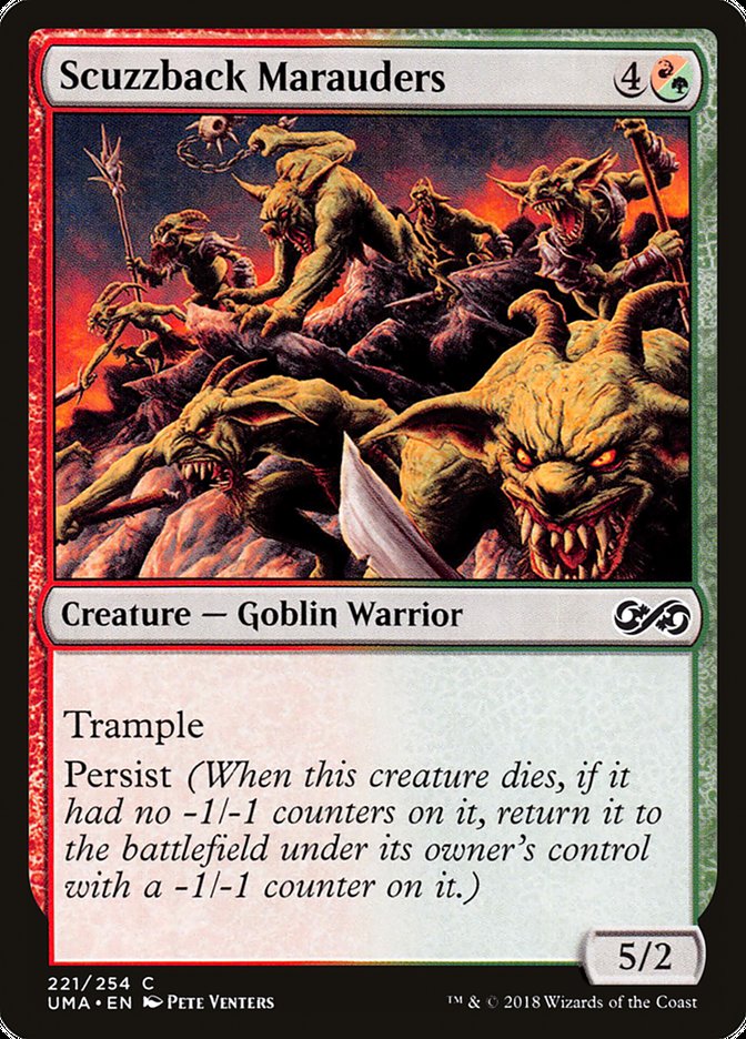 Scuzzback Marauders [Ultimate Masters] MTG Single Magic: The Gathering | Red Claw Gaming