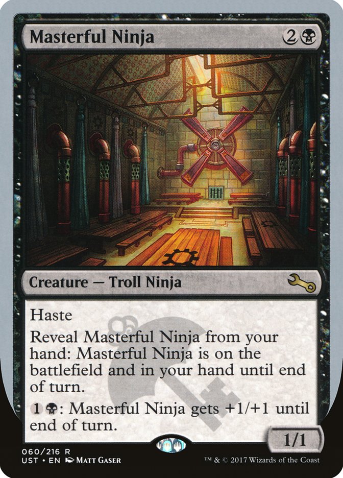 Masterful Ninja [Unstable] MTG Single Magic: The Gathering | Red Claw Gaming