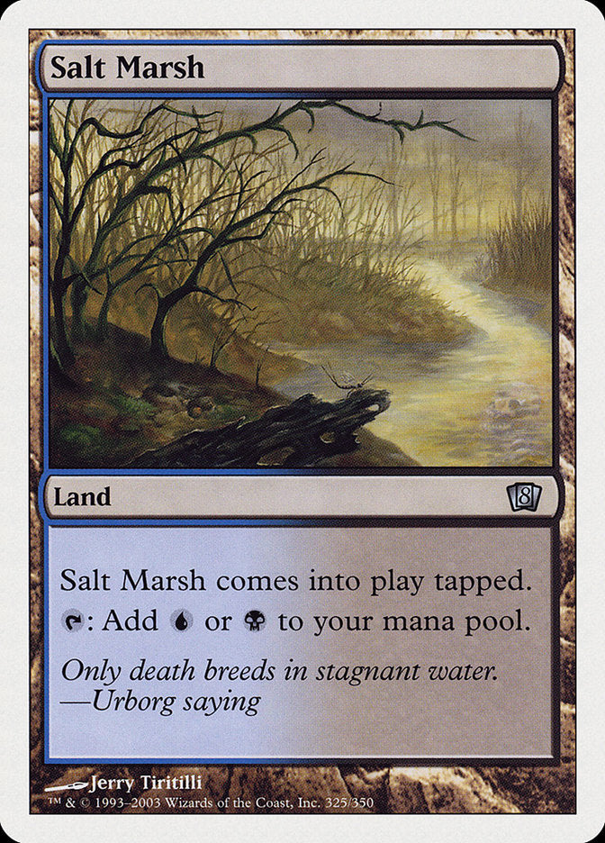 Salt Marsh [Eighth Edition] MTG Single Magic: The Gathering | Red Claw Gaming
