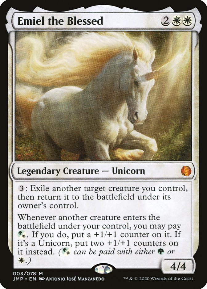 Emiel the Blessed [Jumpstart] MTG Single Magic: The Gathering | Red Claw Gaming