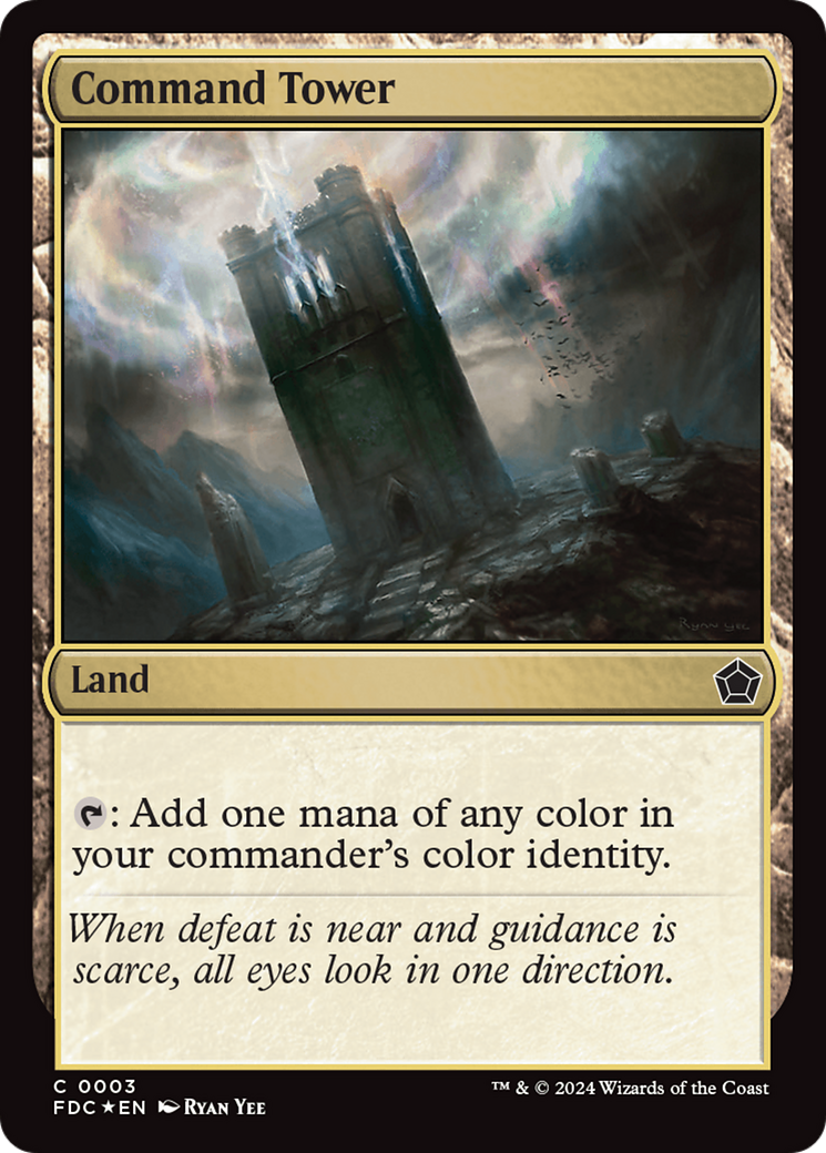 Command Tower [Foundations] MTG Single Magic: The Gathering | Red Claw Gaming