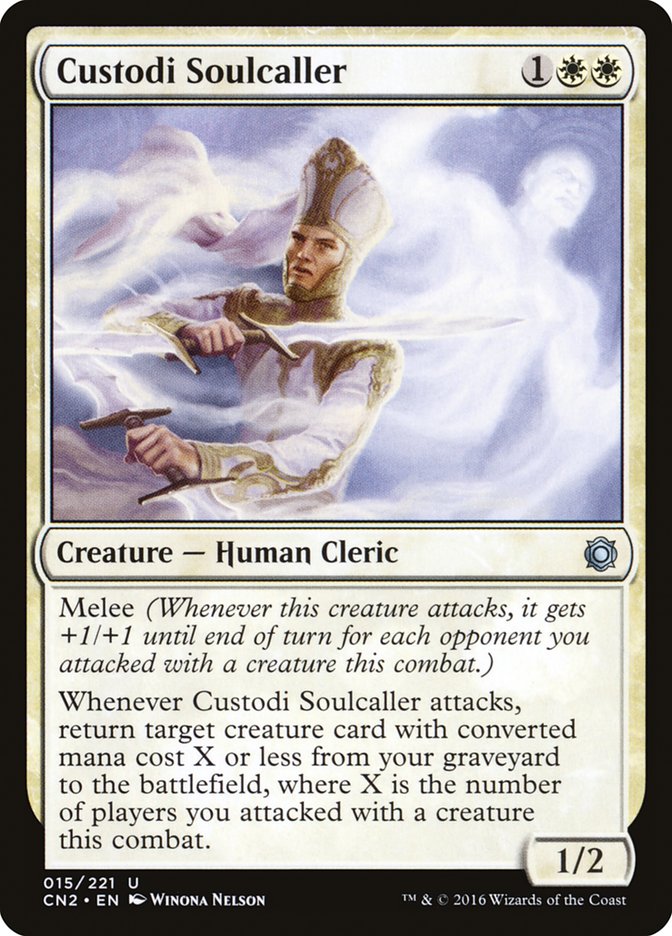 Custodi Soulcaller [Conspiracy: Take the Crown] MTG Single Magic: The Gathering | Red Claw Gaming