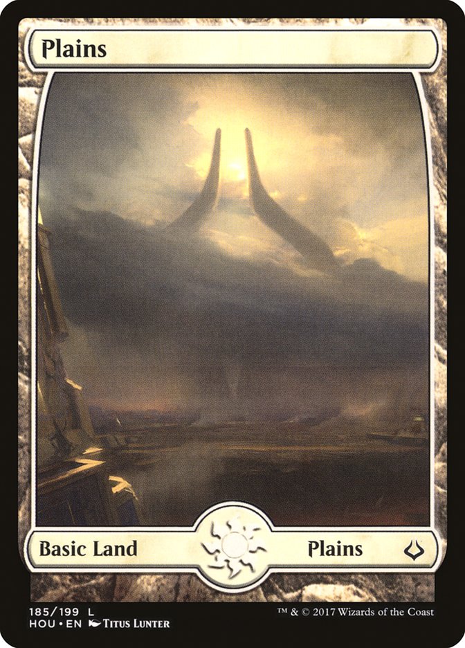 Plains (185) [Hour of Devastation] MTG Single Magic: The Gathering | Red Claw Gaming