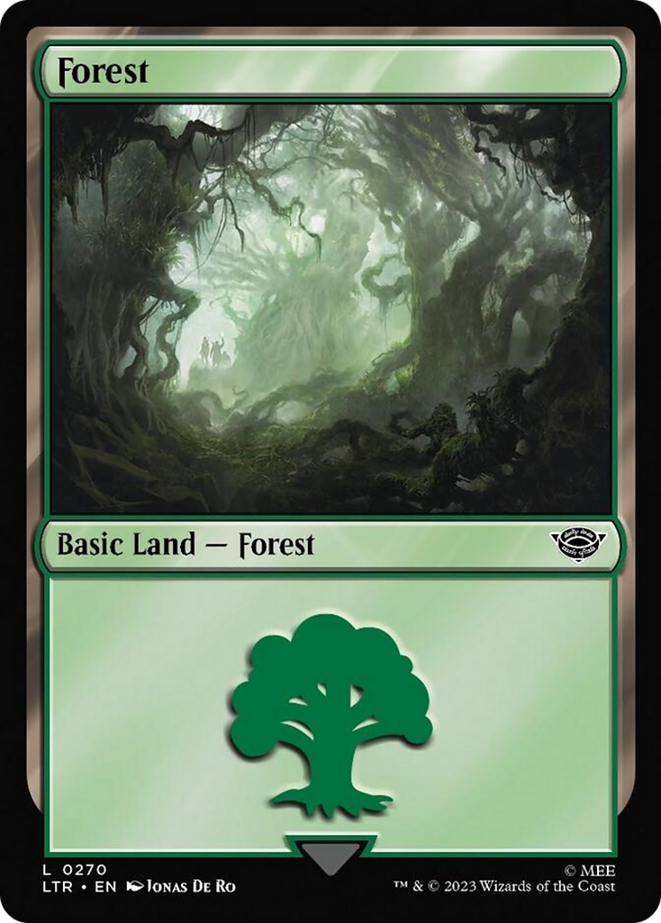 Forest (270) [The Lord of the Rings: Tales of Middle-Earth] MTG Single Magic: The Gathering | Red Claw Gaming