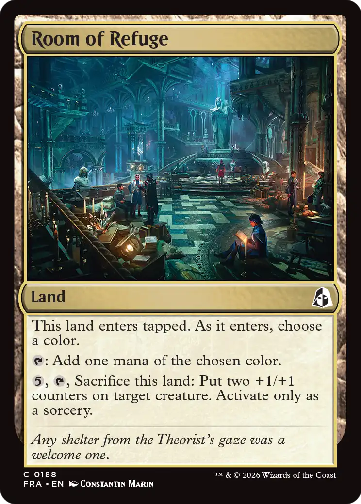 Room of Refuge [Reality Fracture] MTG Single Magic: The Gathering | Red Claw Gaming