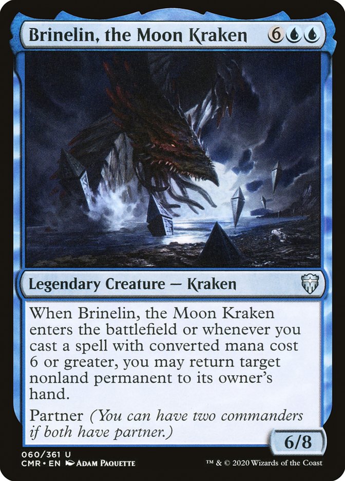Brinelin, the Moon Kraken [Commander Legends] MTG Single Magic: The Gathering | Red Claw Gaming