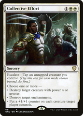 Collective Effort [Phyrexia: All Will Be One Commander] MTG Single Magic: The Gathering    | Red Claw Gaming