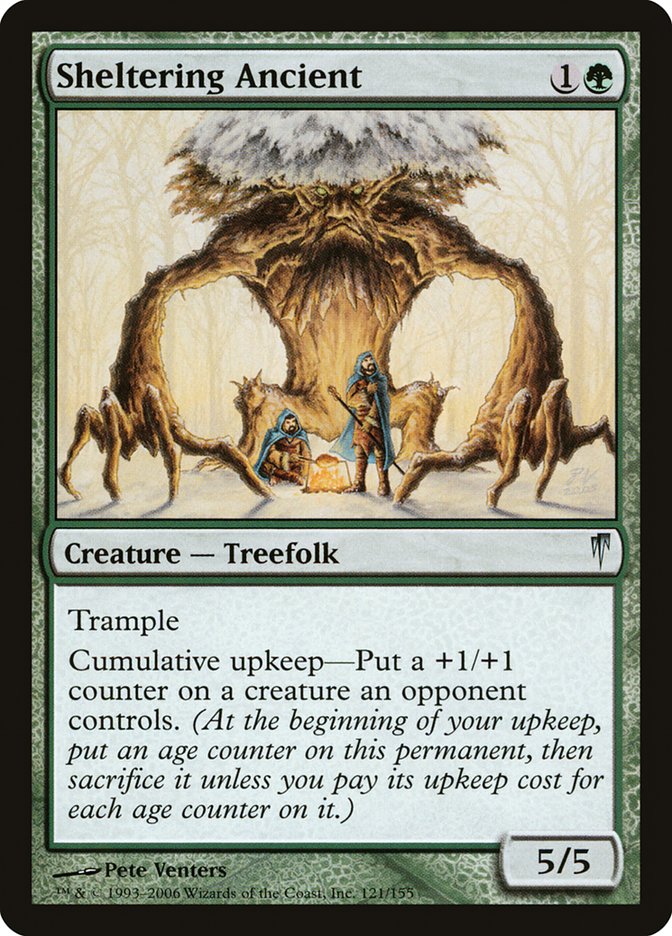 Sheltering Ancient [Coldsnap] MTG Single Magic: The Gathering | Red Claw Gaming