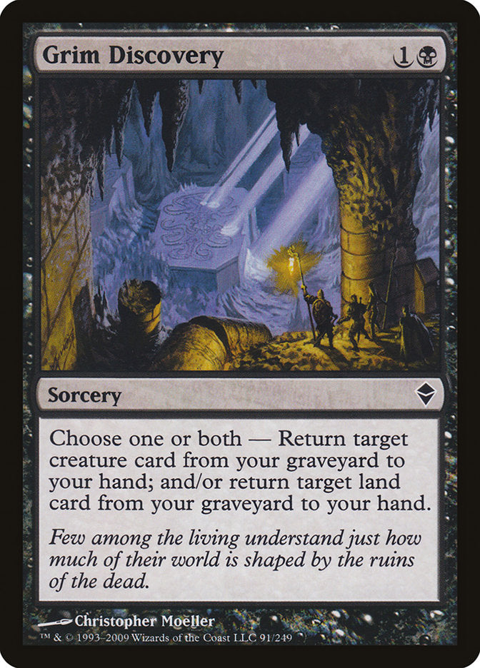 Grim Discovery [Zendikar] MTG Single Magic: The Gathering | Red Claw Gaming
