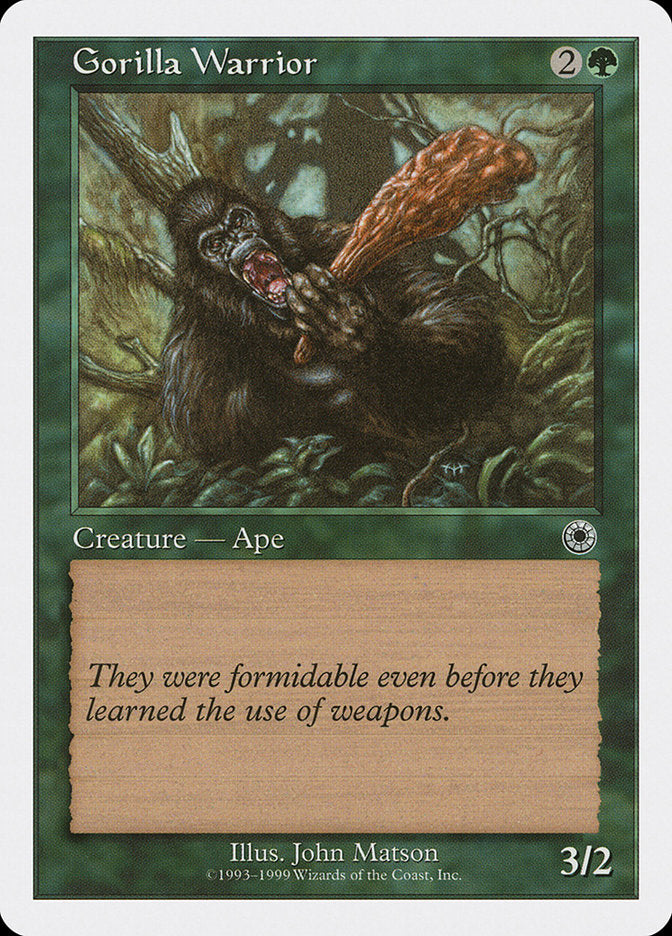Gorilla Warrior [Battle Royale] MTG Single Magic: The Gathering | Red Claw Gaming