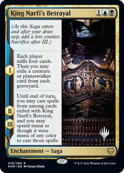 King Narfi's Betrayal (Promo Pack) [Kaldheim Promos] MTG Single Magic: The Gathering | Red Claw Gaming