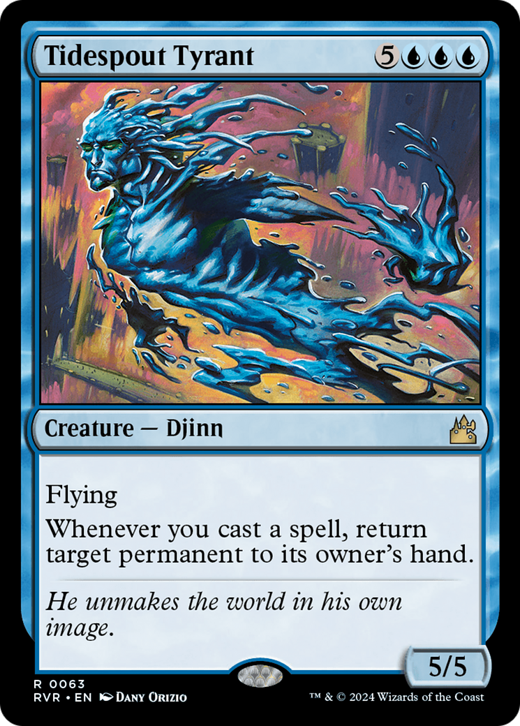 Tidespout Tyrant [Ravnica Remastered] MTG Single Magic: The Gathering | Red Claw Gaming