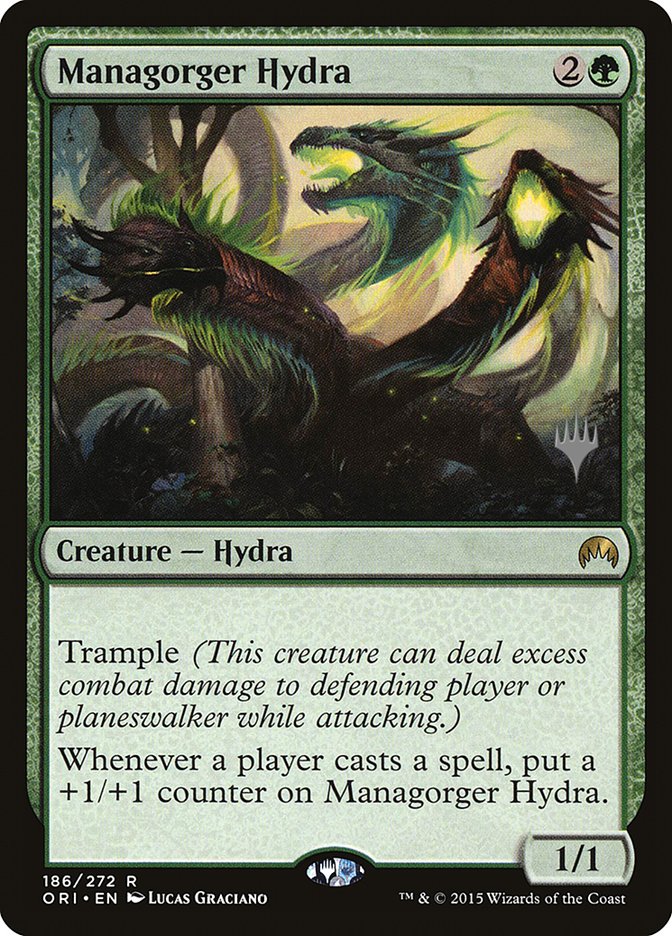 Managorger Hydra (Promo Pack) [Magic Origins Promos] MTG Single Magic: The Gathering | Red Claw Gaming
