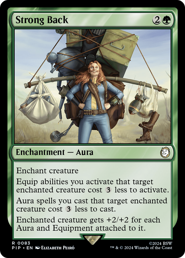 Strong Back [Fallout] MTG Single Magic: The Gathering | Red Claw Gaming