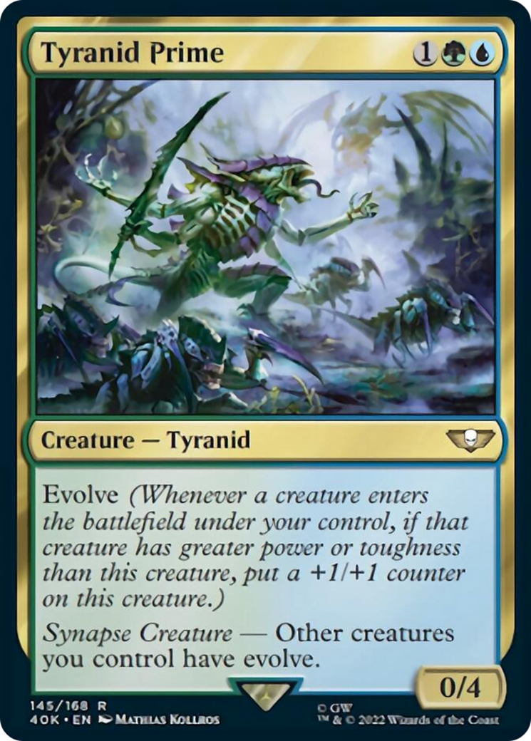 Tyranid Prime (Surge Foil) [Warhammer 40,000] MTG Single Magic: The Gathering | Red Claw Gaming