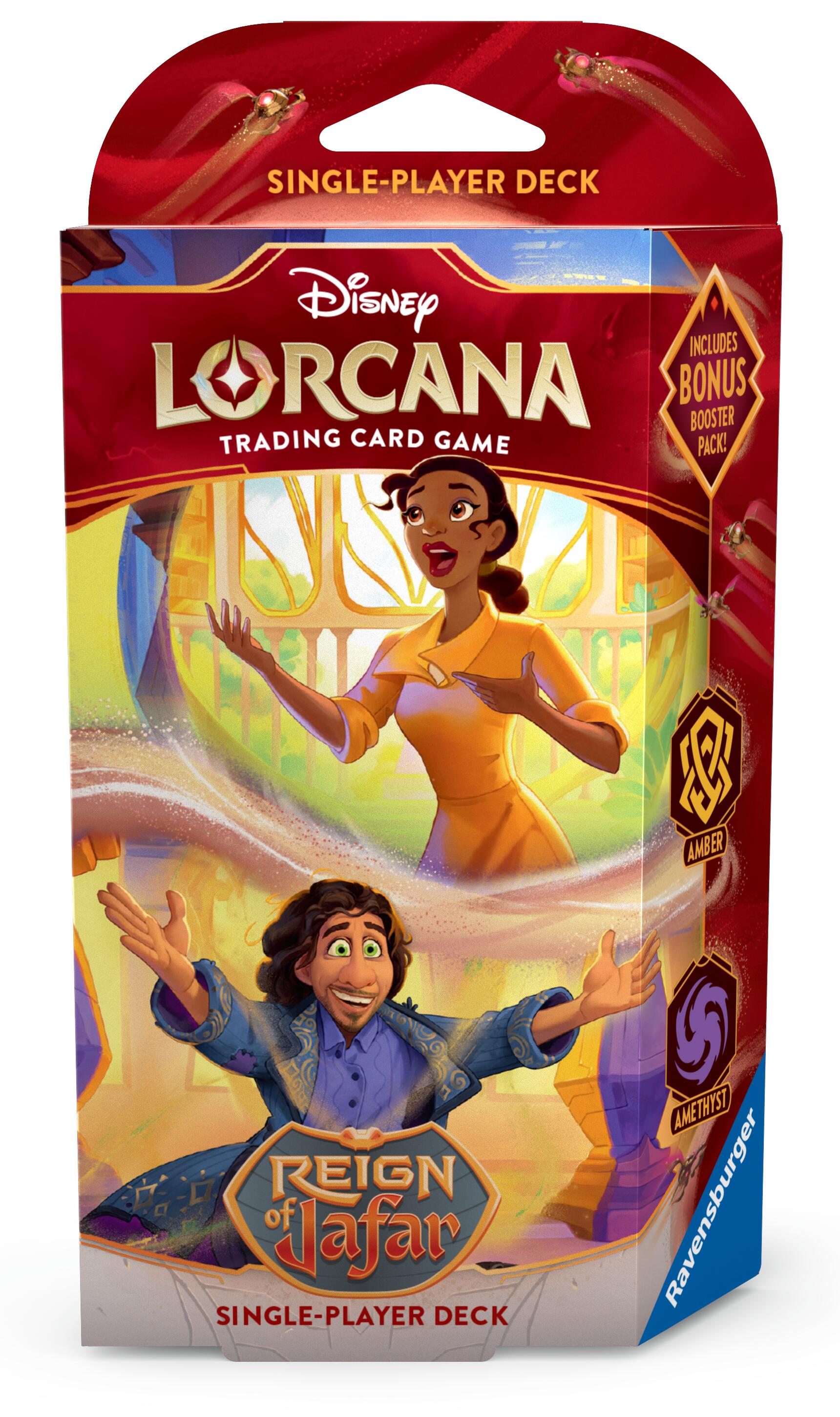 Reign of Jafar - Starter Deck (Amber & Amethyst) Lorcana Sealed Disney | Red Claw Gaming
