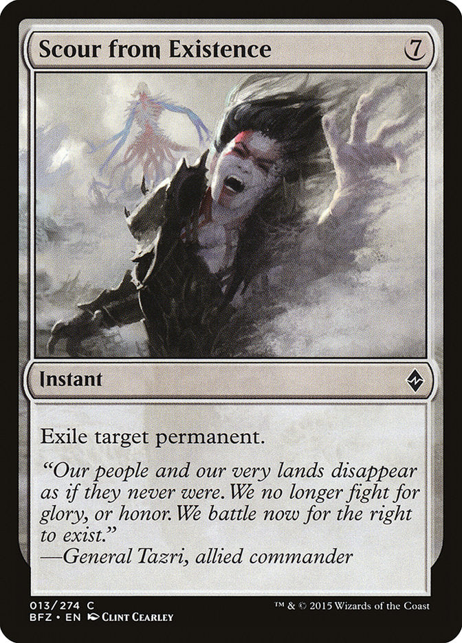 Scour from Existence [Battle for Zendikar] MTG Single Magic: The Gathering | Red Claw Gaming