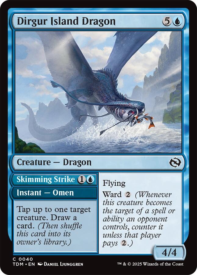 Dirgur Island Dragon [Tarkir: Dragonstorm] MTG Single Magic: The Gathering | Red Claw Gaming