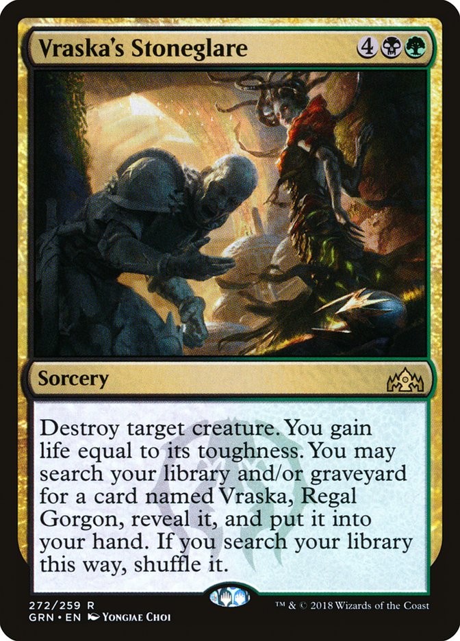 Vraska's Stoneglare [Guilds of Ravnica] MTG Single Magic: The Gathering | Red Claw Gaming