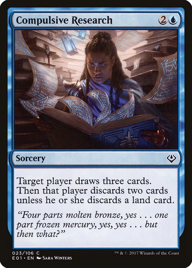 Compulsive Research [Archenemy: Nicol Bolas] MTG Single Magic: The Gathering | Red Claw Gaming