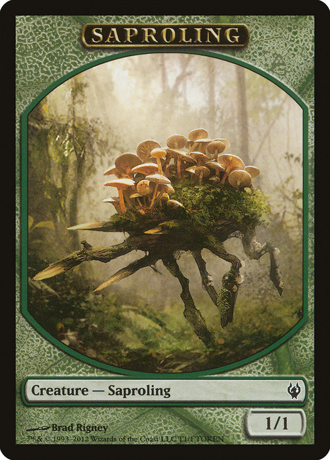 Saproling Token [Duel Decks: Izzet vs. Golgari Tokens] MTG Single Magic: The Gathering | Red Claw Gaming