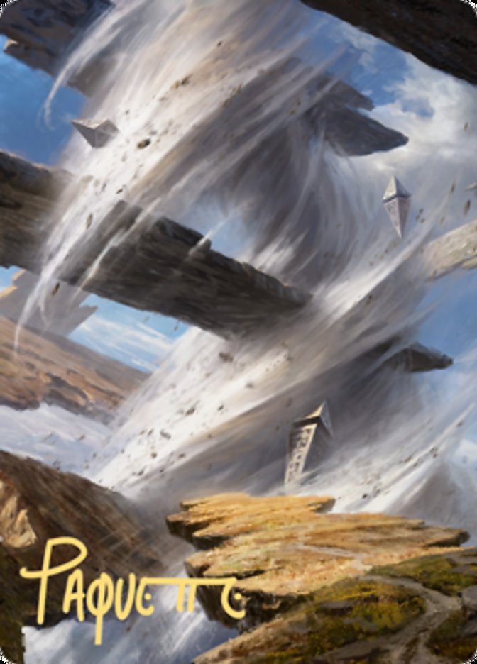 Plains 2 Art Card (Gold-Stamped Signature) [Zendikar Rising Art Series] MTG Single Magic: The Gathering | Red Claw Gaming
