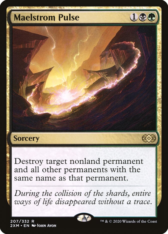Maelstrom Pulse [Double Masters] MTG Single Magic: The Gathering | Red Claw Gaming