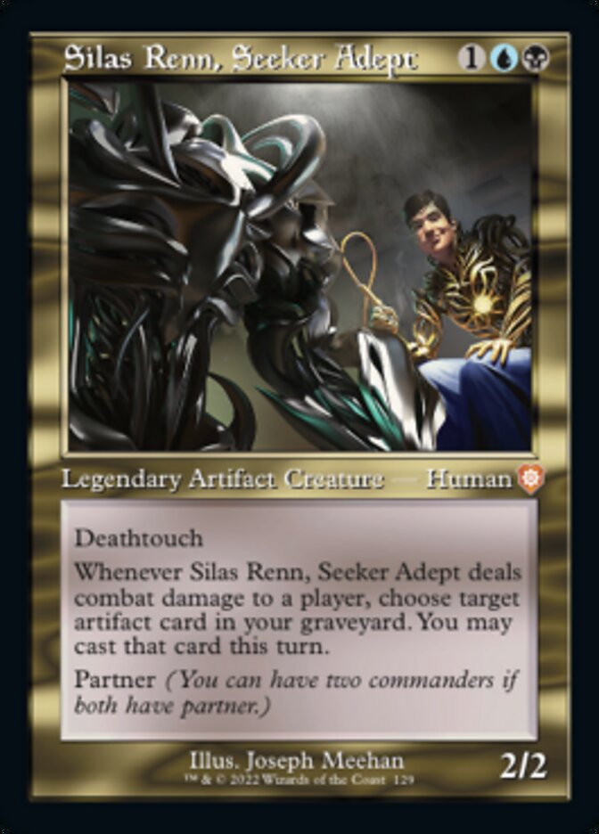 Silas Renn, Seeker Adept (Retro) [The Brothers' War Commander] MTG Single Magic: The Gathering | Red Claw Gaming