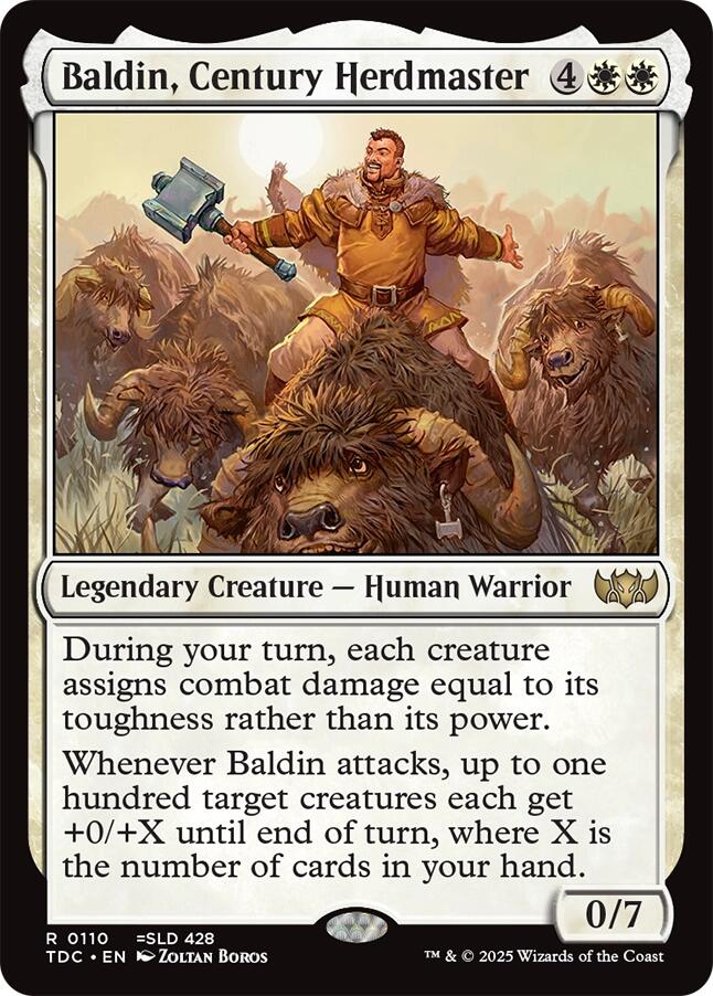 Baldin, Century Herdmaster [Tarkir: Dragonstorm Commander] MTG Single Magic: The Gathering | Red Claw Gaming