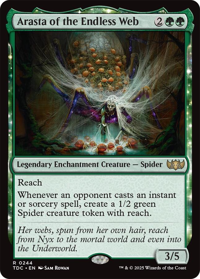 Arasta of the Endless Web [Tarkir: Dragonstorm Commander] MTG Single Magic: The Gathering | Red Claw Gaming