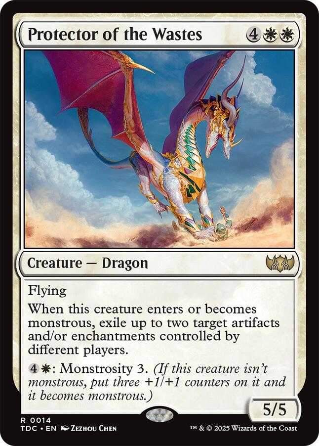 Protector of the Wastes [Tarkir: Dragonstorm Commander] MTG Single Magic: The Gathering | Red Claw Gaming
