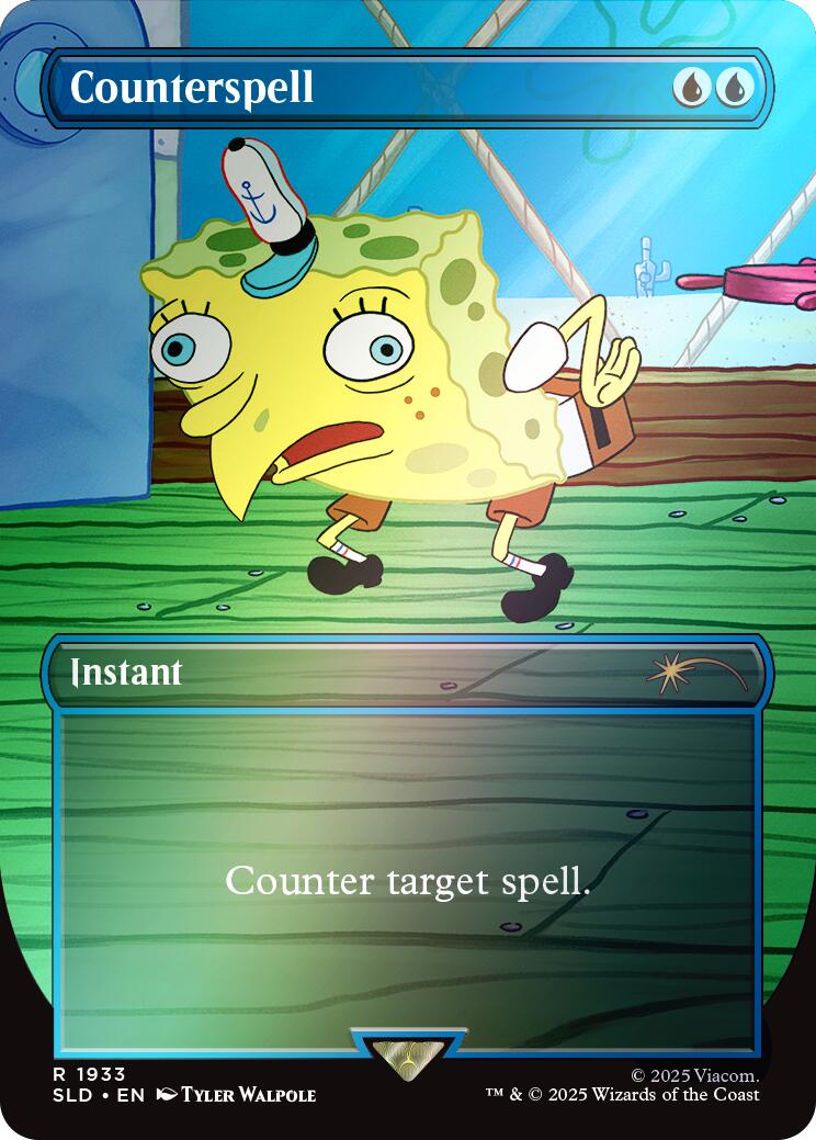 Counterspell (Rainbow Foil) [Secret Lair Drop Series] MTG Single Magic: The Gathering | Red Claw Gaming