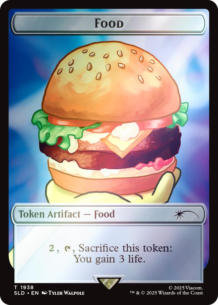 Food Token (1938) (Rainbow Foil) [Secret Lair Drop Series] MTG Single Magic: The Gathering | Red Claw Gaming