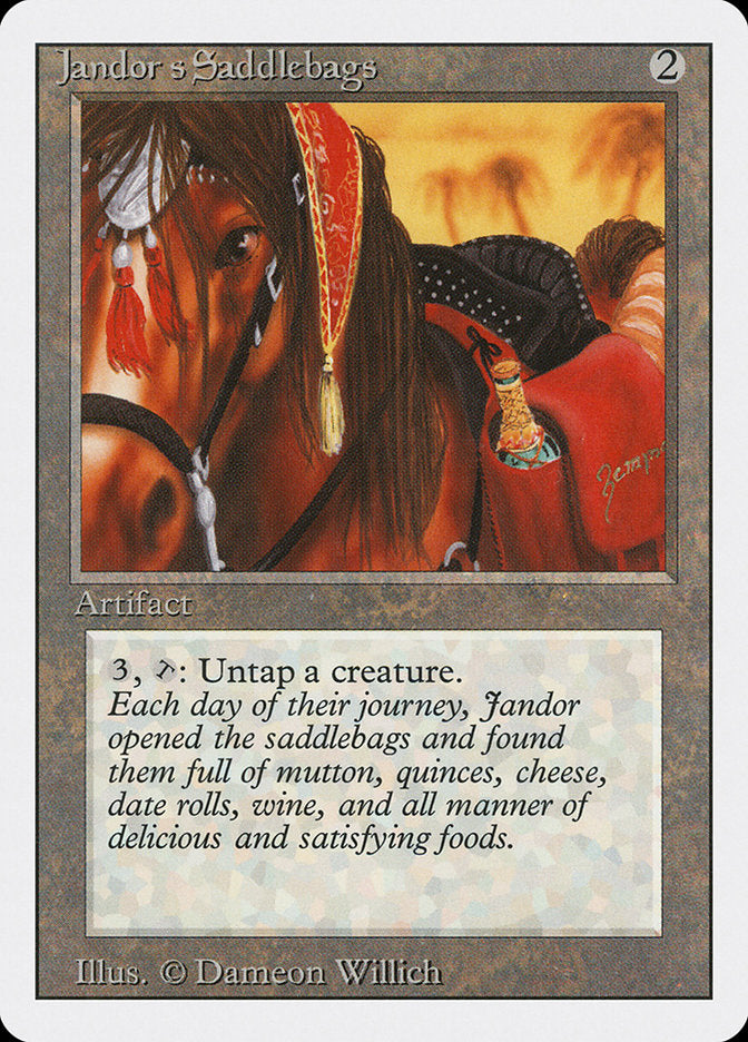 Jandor's Saddlebags [Revised Edition] MTG Single Magic: The Gathering | Red Claw Gaming