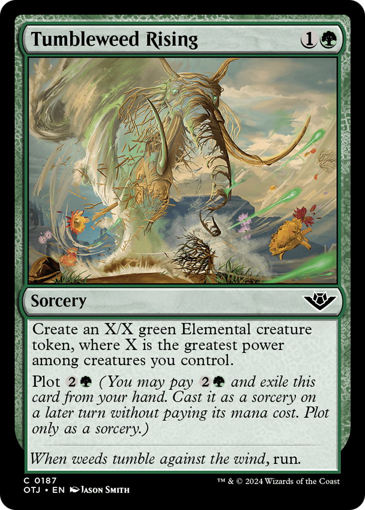 Tumbleweed Rising [Outlaws of Thunder Junction] MTG Single Magic: The Gathering | Red Claw Gaming