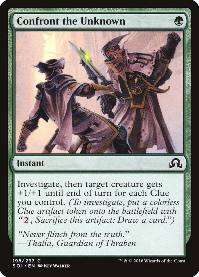 Confront the Unknown [Shadows over Innistrad] MTG Single Magic: The Gathering | Red Claw Gaming