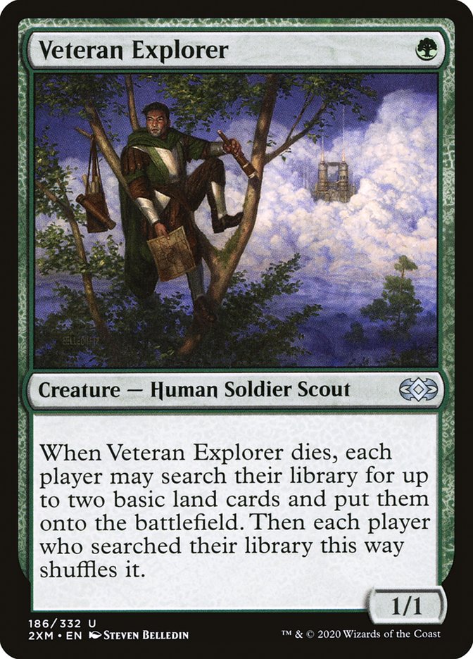 Veteran Explorer [Double Masters] MTG Single Magic: The Gathering | Red Claw Gaming