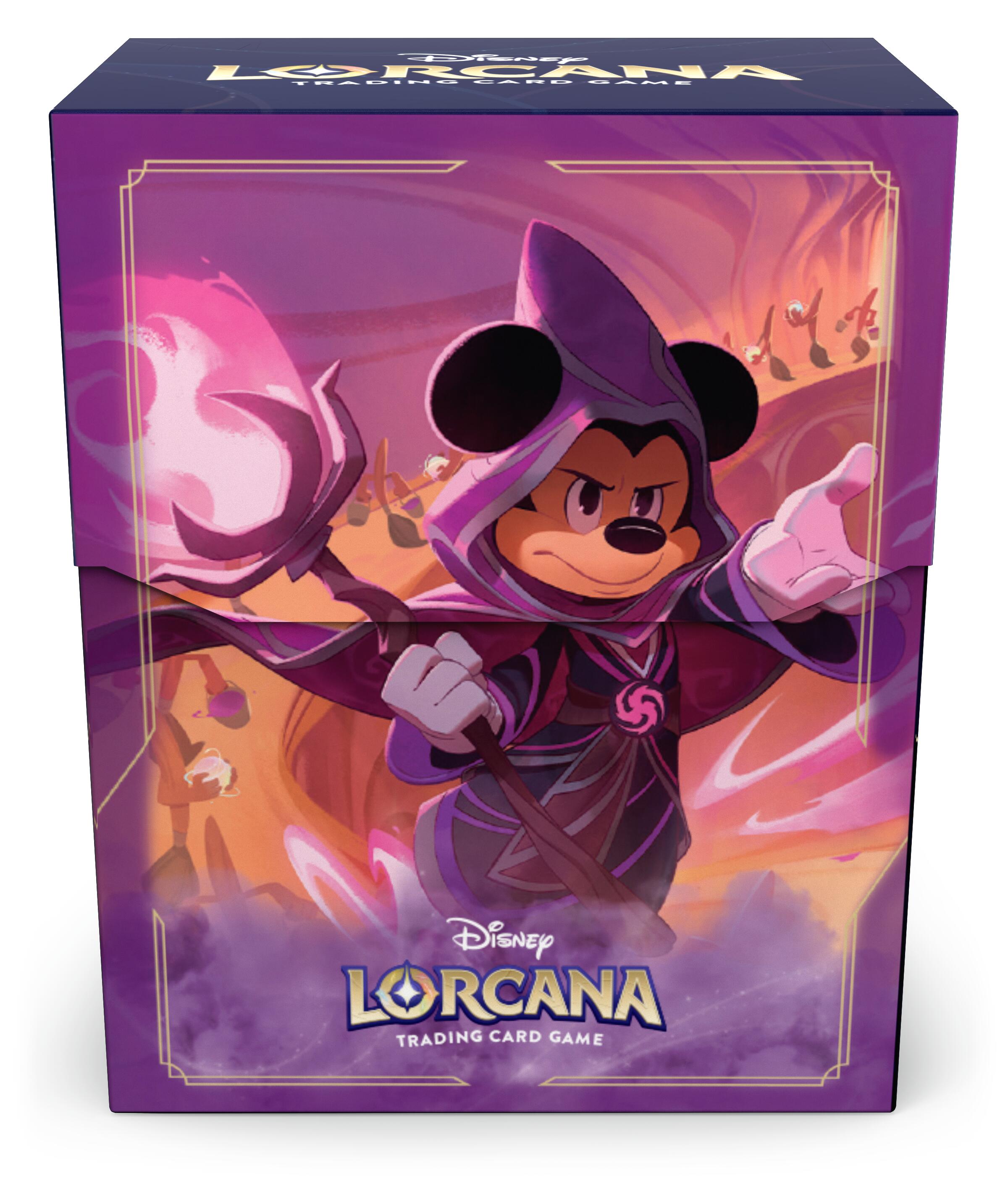 Deck Box (Mickey Mouse, Wayward Sorcerer) Lorcana Sealed Disney | Red Claw Gaming