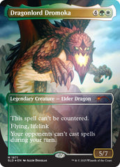Dragonlord Dromoka (Rainbow Foil) [Secret Lair Drop Series] MTG Single Magic: The Gathering | Red Claw Gaming