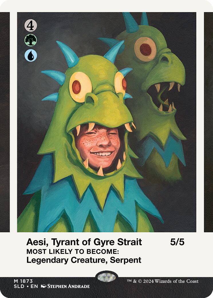 Aesi, Tyrant of Gyre Strait [Secret Lair Drop Series] MTG Single Magic: The Gathering | Red Claw Gaming