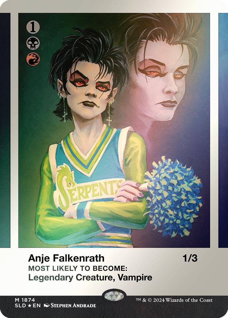 Anje Falkenrath (Rainbow Foil) [Secret Lair Drop Series] MTG Single Magic: The Gathering | Red Claw Gaming