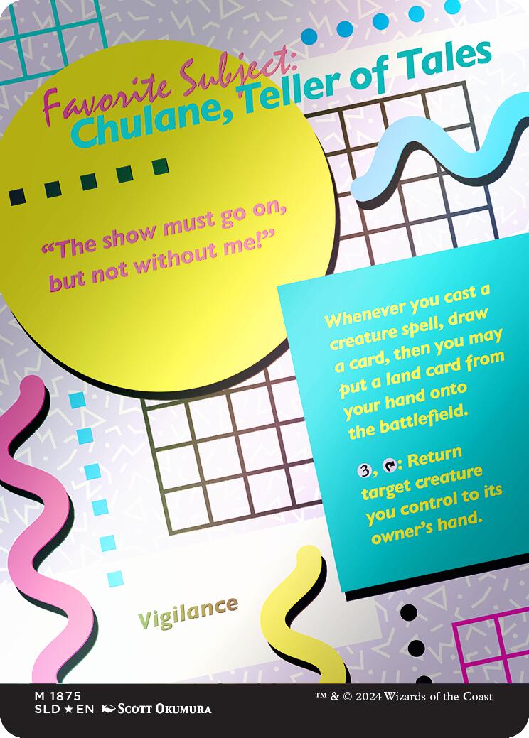 Chulane, Teller of Tales (Rainbow Foil) [Secret Lair Drop Series] MTG Single Magic: The Gathering | Red Claw Gaming