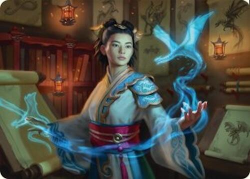 Dragonologist Art Card (6/54) [Tarkir: Dragonstorm Art Series] MTG Single Magic: The Gathering | Red Claw Gaming