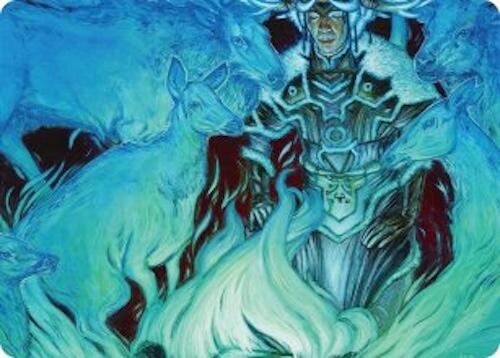 Unending Whisper Art Card (9/54) [Tarkir: Dragonstorm Art Series] MTG Single Magic: The Gathering | Red Claw Gaming