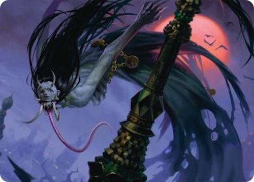 Qarsi Revenant Art Card (12/54) [Tarkir: Dragonstorm Art Series] MTG Single Magic: The Gathering | Red Claw Gaming