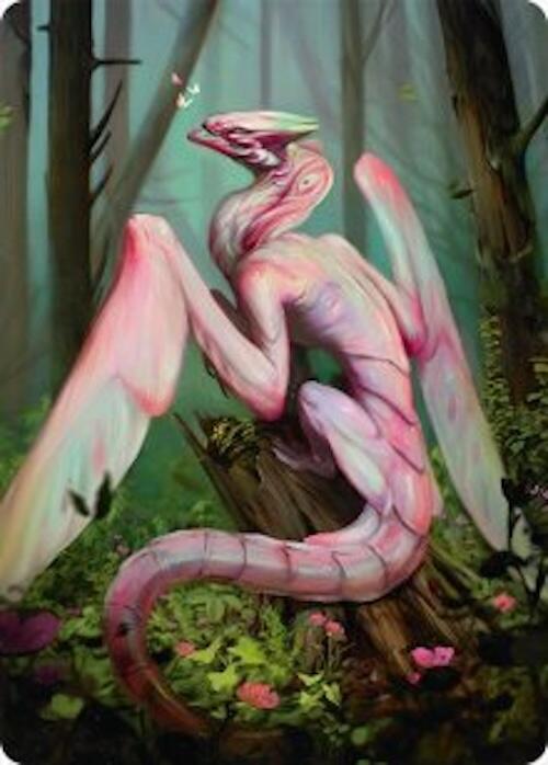 Bloomvine Regent Art Card (46/54) [Tarkir: Dragonstorm Art Series] MTG Single Magic: The Gathering | Red Claw Gaming