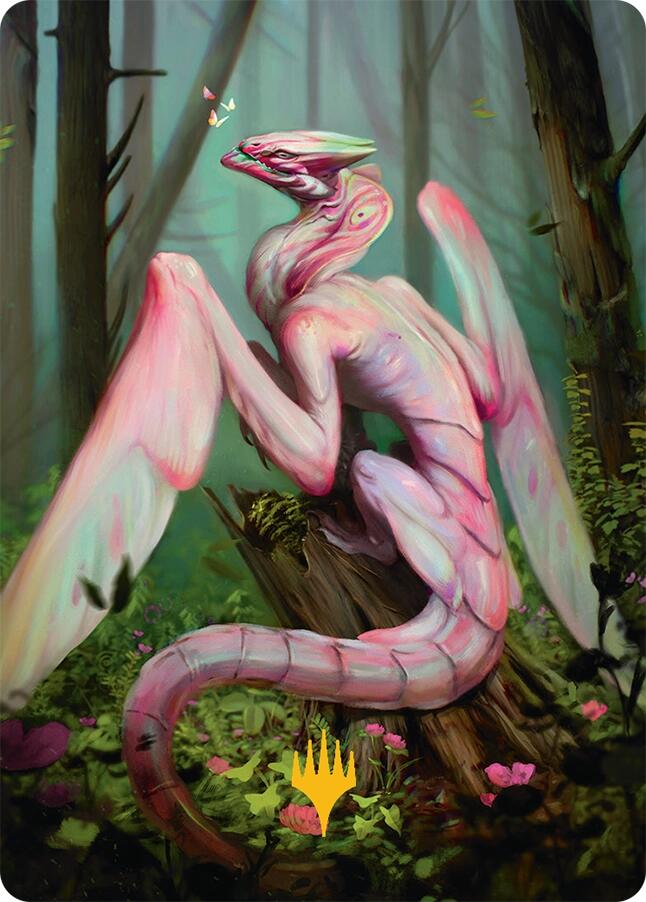 Bloomvine Regent Art Card (46/54) (Gold-Stamped) [Tarkir: Dragonstorm Art Series] MTG Single Magic: The Gathering | Red Claw Gaming