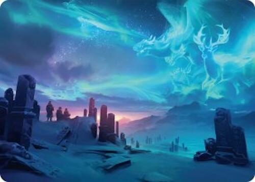 Auroral Procession Art Card (20/54) [Tarkir: Dragonstorm Art Series] MTG Single Magic: The Gathering | Red Claw Gaming