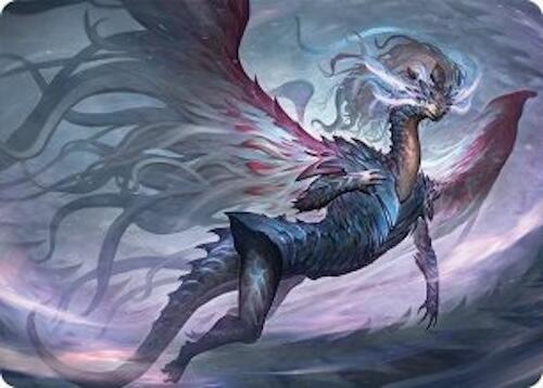 Shiko, Paragon of the Way Art Card (37/54) [Tarkir: Dragonstorm Art Series] MTG Single Magic: The Gathering | Red Claw Gaming