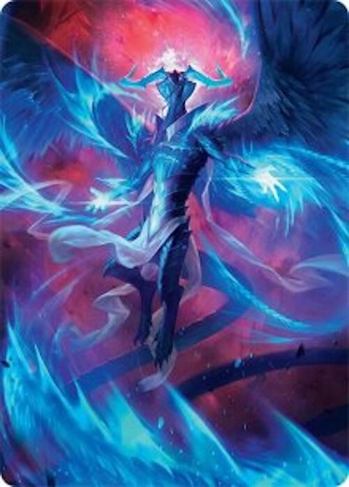 Ugin, Eye of the Storms Art Card (48/54) [Tarkir: Dragonstorm Art Series] MTG Single Magic: The Gathering | Red Claw Gaming